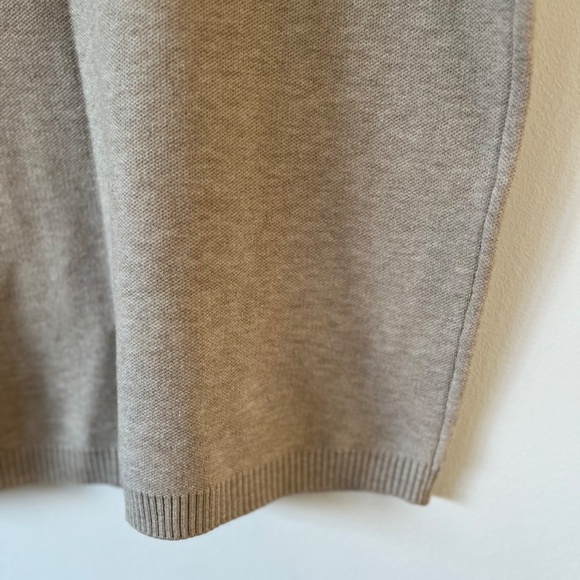 Toboggan Warm Knitted Suit Sweater Skirt Sequins Cable knit Ivory Beige Size XL - Picture 14 of 14